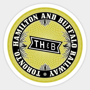 Toronto Hamilton and Buffalo Railway Sticker